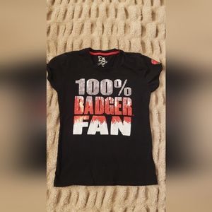 Wisconsin Badger shirt womens large